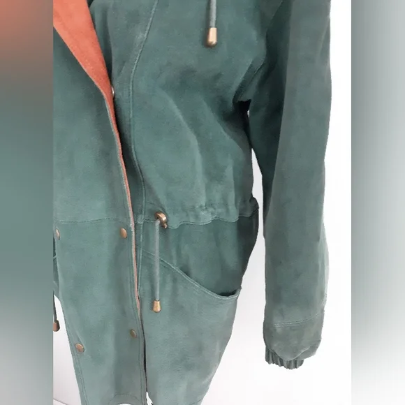 🎉HP🎉 VTG 90s BB Dakota Suede Coat